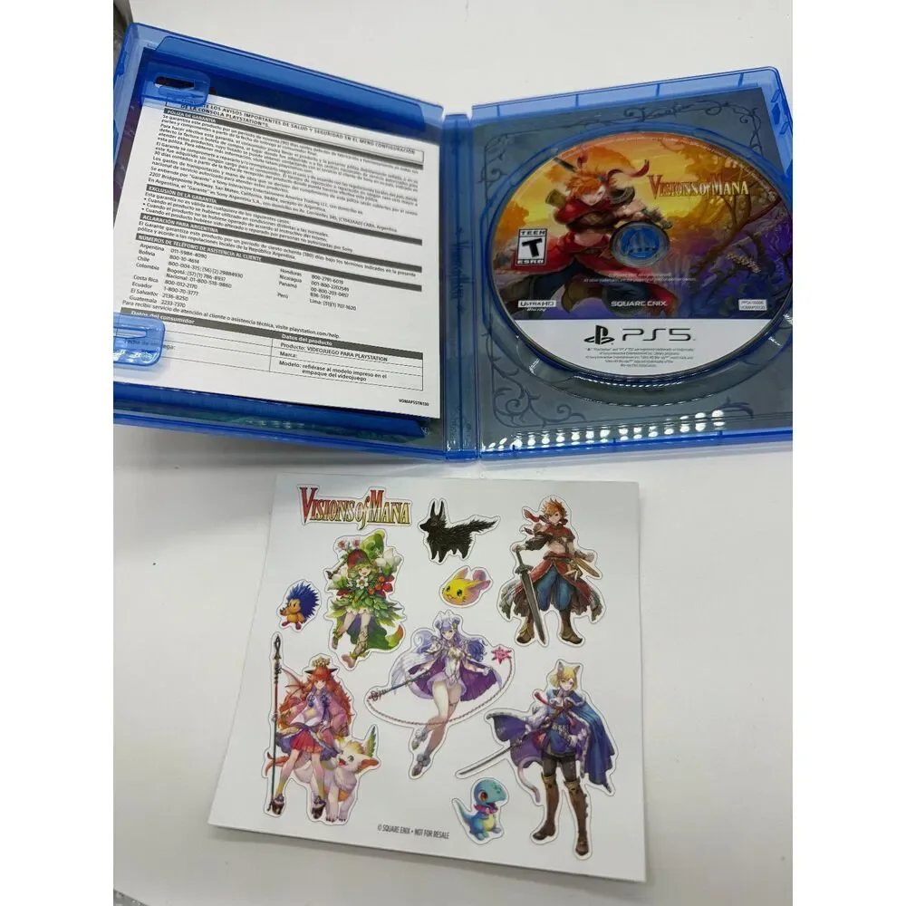 Visions of Mana PS5 Game Stickers‎